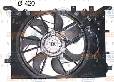 Вентилятор, охлаждение двигателя 8EW 351 150-074 BEHR HELLA SERVICE - фото №3