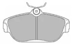 Комплект тормозных колодок, дисковый тормоз 6366 MAPCO - фото №1