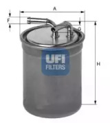 Топливный фильтр 2401600 UFI