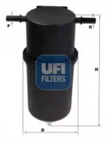 Топливный фильтр 2414400 UFI