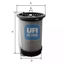 Топливный фильтр 2603200 UFI