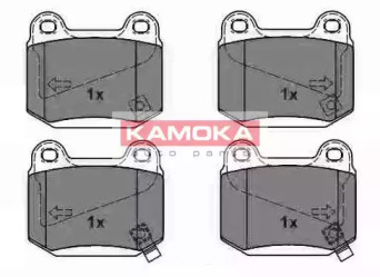 Комплект тормозных колодок, дисковый тормоз JQ101105 KAMOKA - фото №1