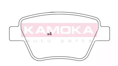 Колодки тормозные дисковые JQ101237 KAMOKA