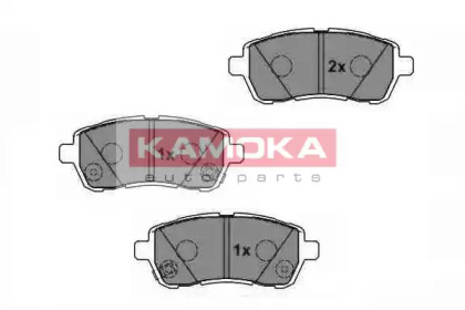 Колодки тормозные дисковые JQ1018454 KAMOKA