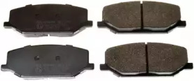 Комплект тормозных колодок, дисковый тормоз B111197 DENCKERMANN - фото №1