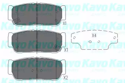 Автозапчасть KBP-4017 KAVO PARTS