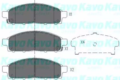 Автозапчасть KBP-5520 KAVO PARTS