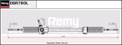 Рулевой механизм DSR780L REMY - фото №2