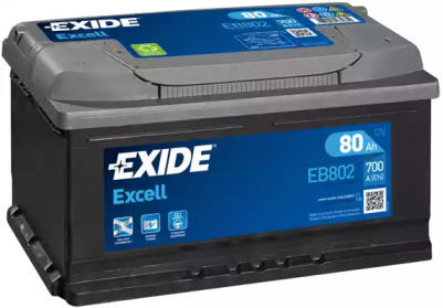 Акумулятор EB802 EXIDE - фото №1
