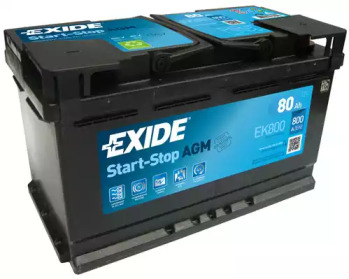 Акумулятор EK800 EXIDE - фото №1