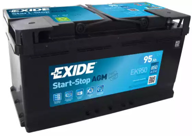 Акумулятор EK950 EXIDE - фото №1