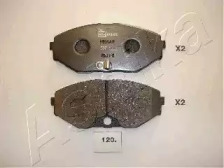 Комплект тормозных колодок, дисковый тормоз 50-01-120 ASHIKA