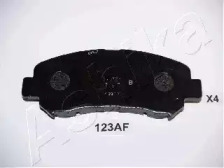 Комплект тормозных колодок, дисковый тормоз 50-01-123 ASHIKA - фото №1
