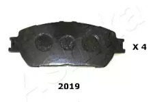 Комплект тормозных колодок, дисковый тормоз 50-02-2019 ASHIKA