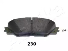Комплект тормозных колодок, дисковый тормоз 50-02-230 ASHIKA