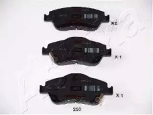Комплект тормозных колодок, дисковый тормоз 50-02-250 ASHIKA