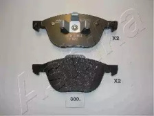 Комплект тормозных колодок, дисковый тормоз 50-03-300 ASHIKA - фото №1