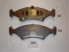 Комплект тормозных колодок, дисковый тормоз 50-03-398 ASHIKA - фото №1