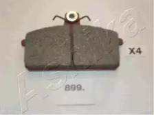 Комплект тормозных колодок, дисковый тормоз 50-08-899 ASHIKA