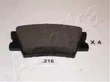 Комплект тормозных колодок, дисковый тормоз 51-02-218 ASHIKA
