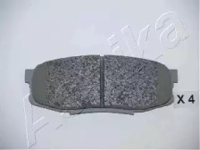 Комплект тормозных колодок, дисковый тормоз 51-02-221 ASHIKA
