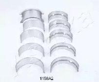 Комплект подшипников коленчатого вала 86-1158A2 ASHIKA - фото №1