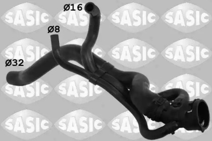 Шланг резиновой системы охлаждения 3406164 SASIC