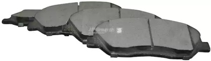 Комплект тормозных колодок, дисковый тормоз 3563600710 JP GROUP - фото №1