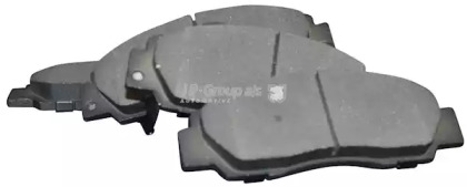Комплект тормозных колодок, дисковый тормоз 4463600510 JP GROUP - фото №1