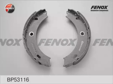 Комплект тормозных колодок BP53116 FENOX - фото №1