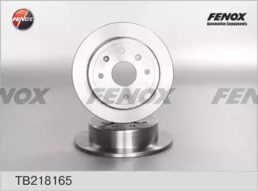 Тормозной диск TB218165 FENOX - фото №1