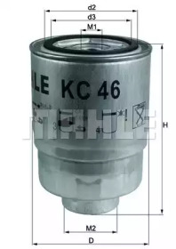 Топливный фильтр KC46 MAHLE ORIGINAL