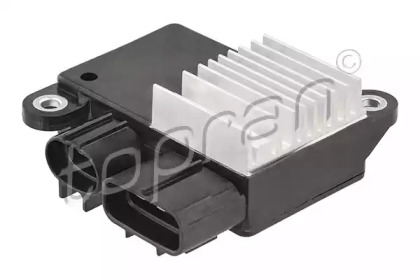 Дополнительный резистор, электромотор - вентилятор радиатора 600 409 TOPRAN - фото №1