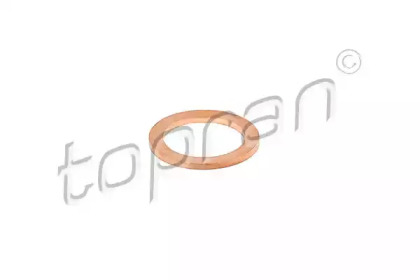 Уплотнительное кольцо, резьбовая пробка маслосливн. отверст. 104 474 TOPRAN - фото №1