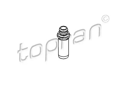 Направляющая втулка клапана 100 711 TOPRAN - фото №1