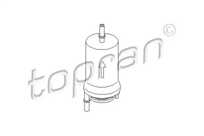 Топливный фильтр 109 656 TOPRAN - фото №1
