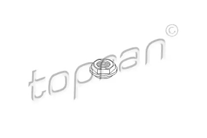 Резьбовая втулка, стойка амортизатора 103 040 TOPRAN - фото №1
