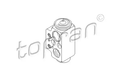 Расширительный клапан, кондиционер 112 307 TOPRAN - фото №1