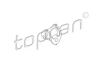 Шаровая головка, система тяг и рычагов 207 999 TOPRAN - фото №1