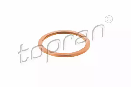 Уплотнительное кольцо, резьбовая пробка маслосливн. отверст. 207 582 TOPRAN - фото №1