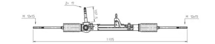 Рулевой механизм FI4101 GENERAL RICAMBI - фото №1