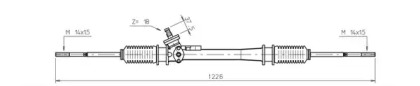 Рулевой механизм WW4037 GENERAL RICAMBI - фото №1