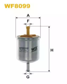 Топливный фильтр WF8099 WIX FILTERS