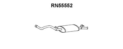 Глушитель выхлопных газов конечный RN55552 VENEPORTE - фото №1