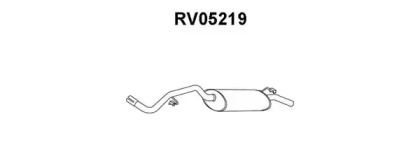 Глушитель выхлопных газов конечный RV05219 VENEPORTE - фото №1