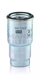 Топливный фильтр WK 720/2 x MANN-FILTER - фото №1