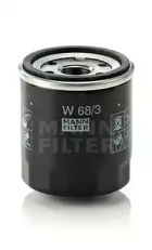 Масляный фильтр W 68/3 MANN-FILTER - фото №1
