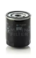 Масляный фильтр W 712/54 MANN-FILTER - фото №1