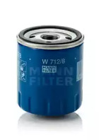 Масляный фильтр W 712/8 MANN-FILTER - фото №1
