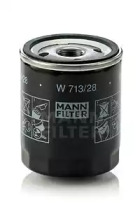 Масляный фильтр W 713/28 MANN-FILTER - фото №1